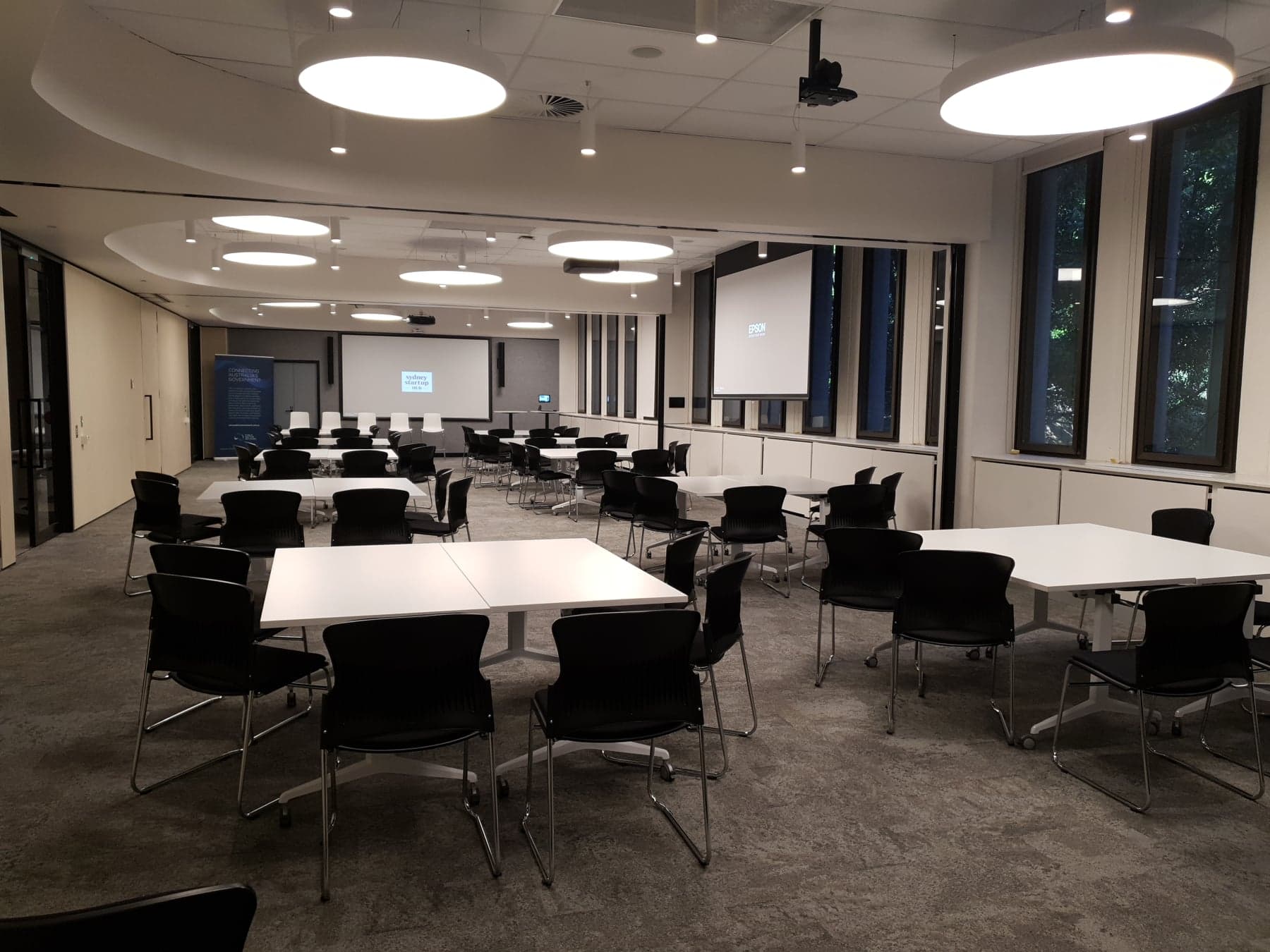 Event Rooms 1, 2 and 3 – Classroom
