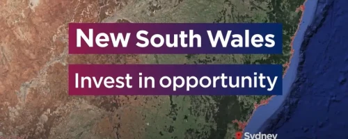 New South Wales Invest in opportunity video frame